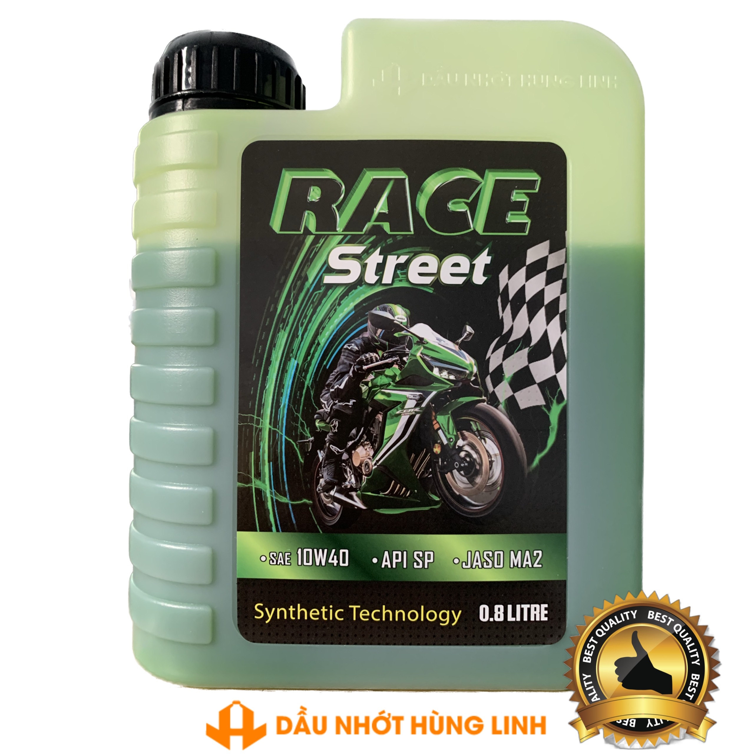 DẦU ĐỘNG CƠ 4T RACE STREET MA2 - 0.8 LÍT